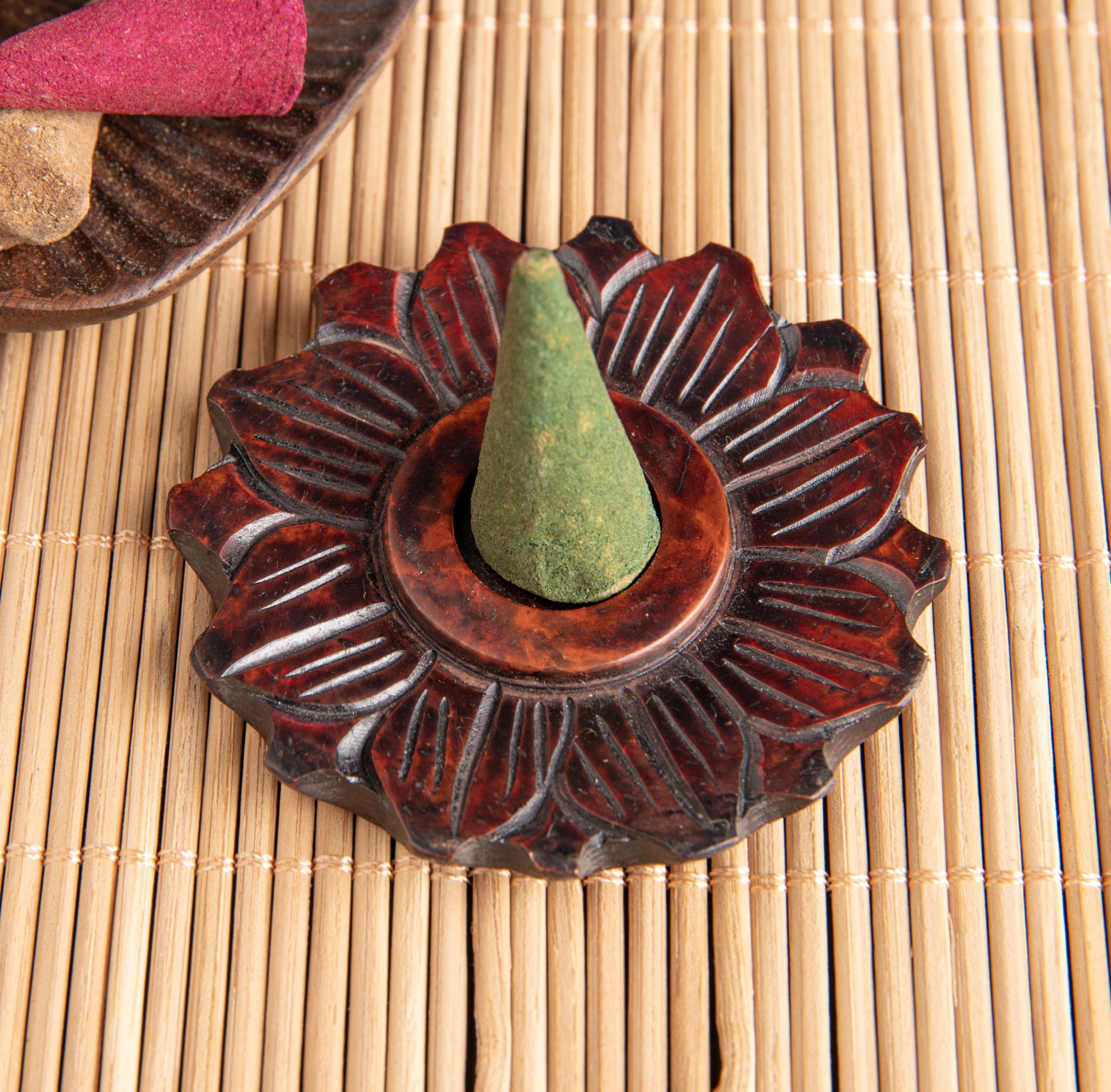 Kegelhalter Lotus Speckstein – Ansicht 2