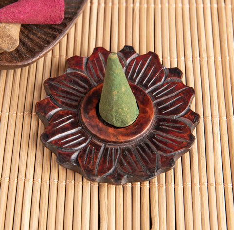 Kegelhalter Lotus Speckstein – Ansicht 2