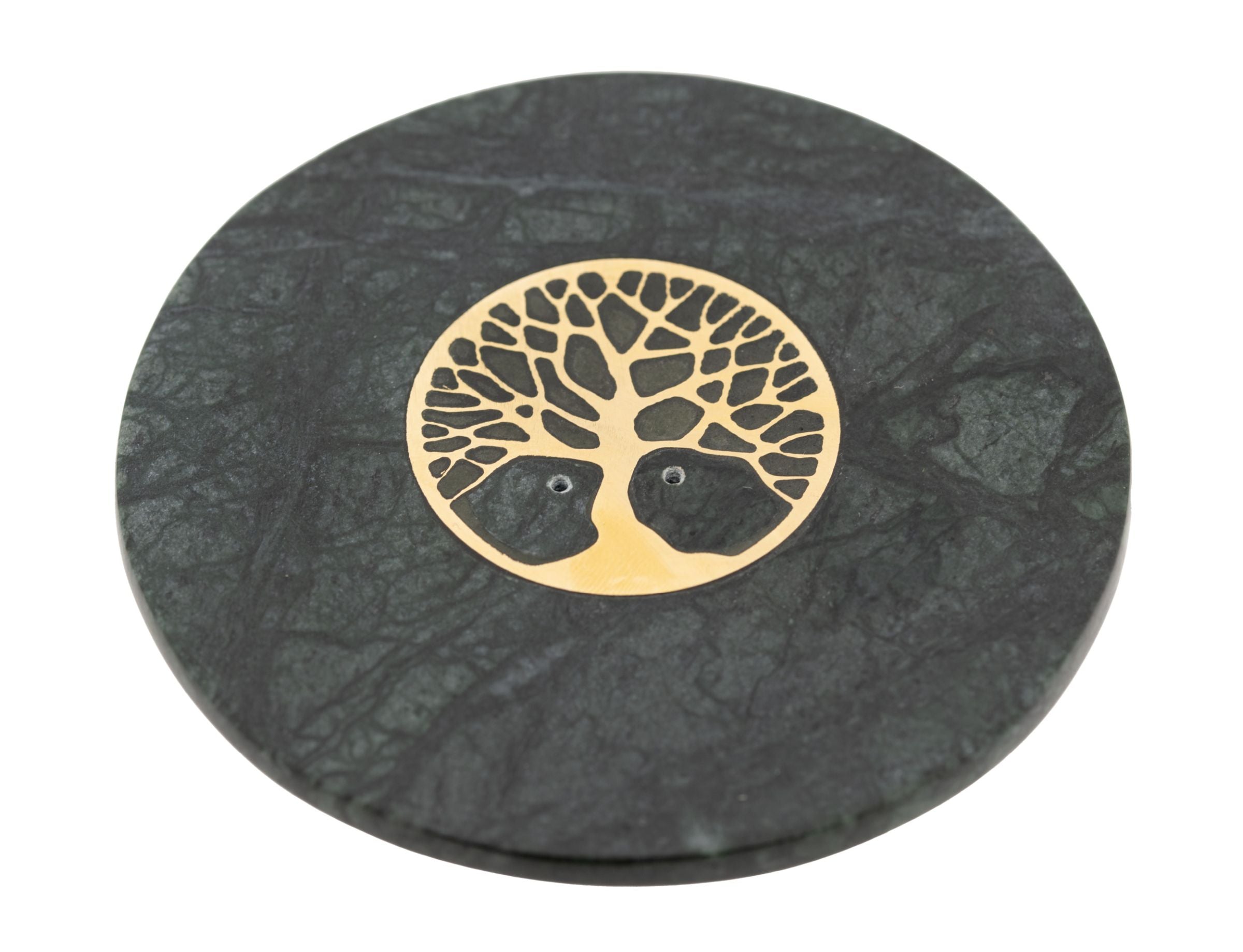 Yggdrasil Halter grüner Marmor – Seelenecho