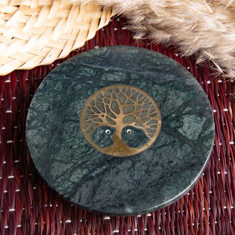 Yggdrasil Halter grüner Marmor – Ansicht 2