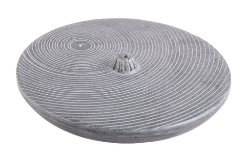 Zen - runder Specksteinhalter – Seelenecho