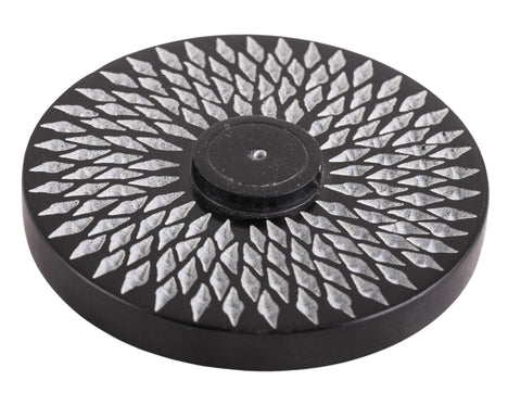 Black Aster Räucherstäbchenhalter aus Speckstein – Handgravierte Eleganz in Schwarz | Zeitlos & Dekorativ