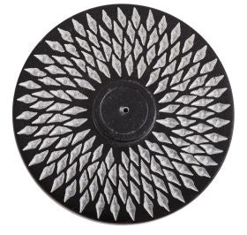 Black Aster Räucherstäbchenhalter aus Speckstein – Handgravierte Eleganz in Schwarz | Zeitlos & Dekorativ