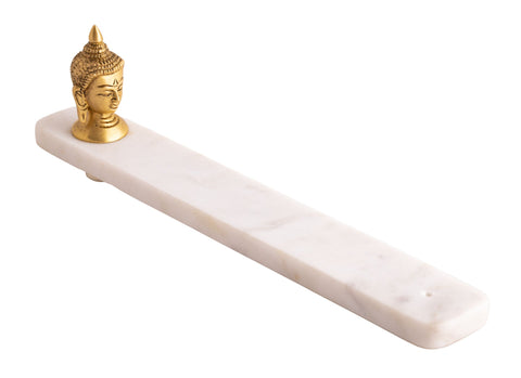 Marmorhalter Buddha – Seelenecho