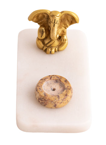 Marmorhalter Ganesha – Seelenecho