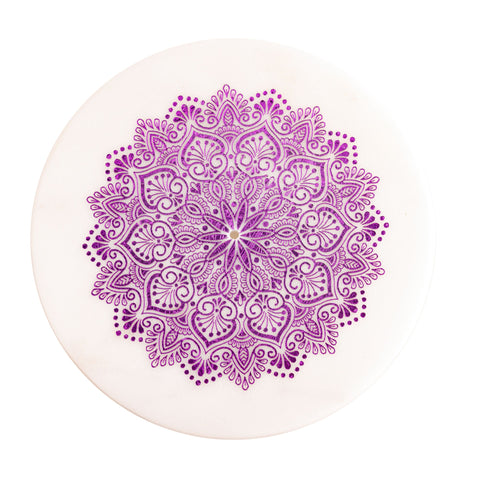 Marmorhalter Herzmandala – Seelenecho