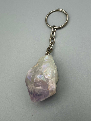 Edelstein Herz Schlüsselanhänger – Kraftstein für unterwegs