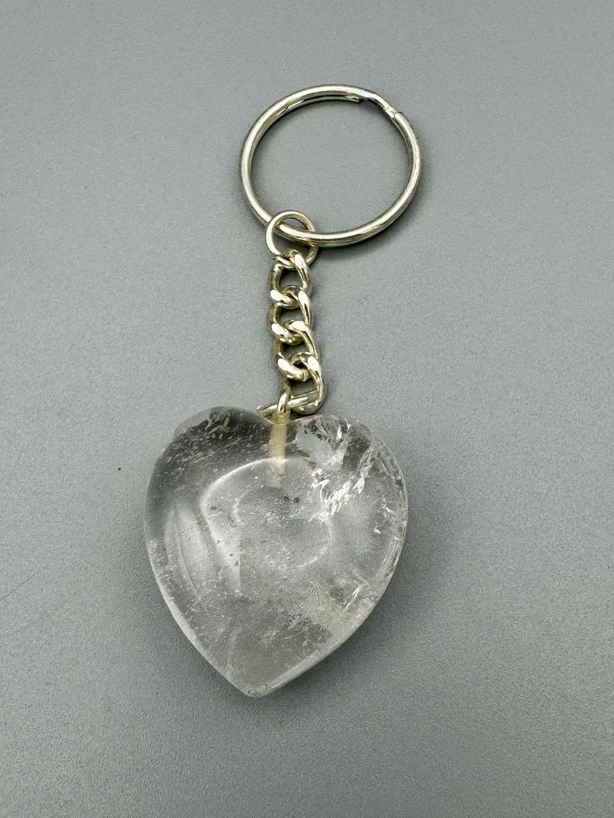 Edelstein Herz Schlüsselanhänger – Kraftstein für unterwegs