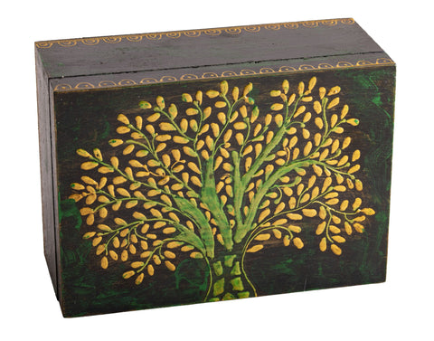 Baum des Lebens Holzbox klein – Seelenecho