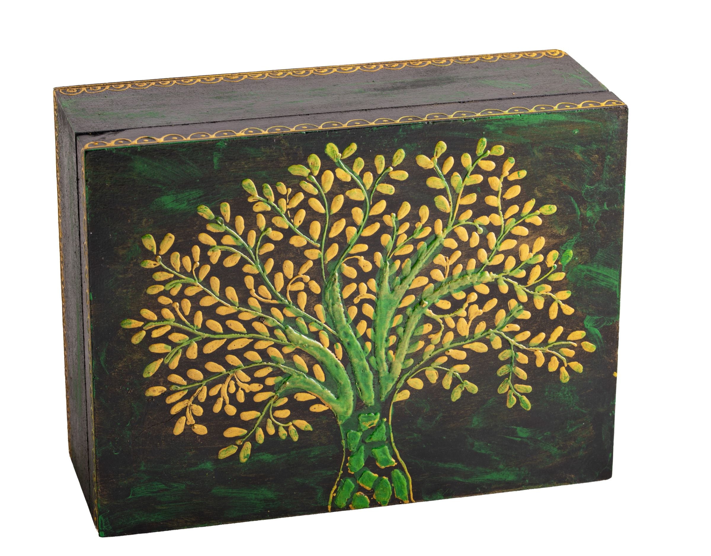 Baum des Lebens Holzbox groß – Seelenecho