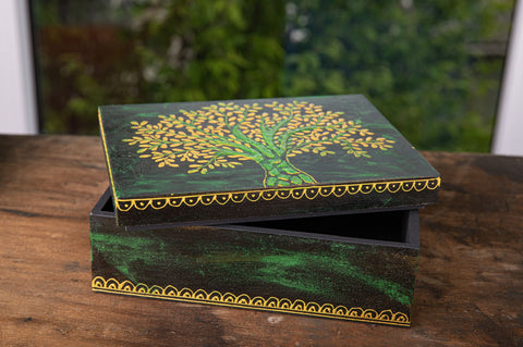 Baum des Lebens Holzbox groß – Ansicht 2