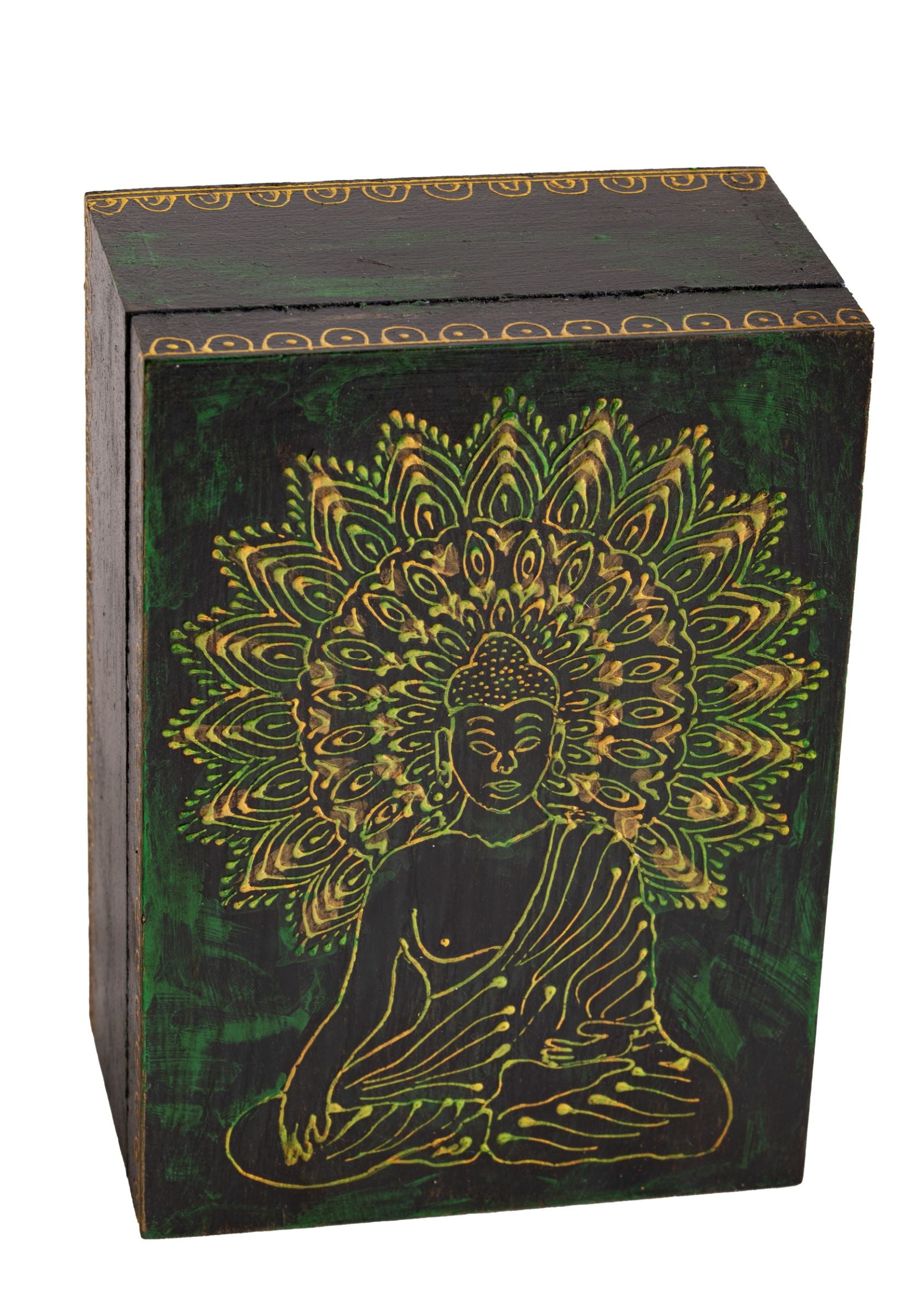 Buddha Holzbox klein – Seelenecho