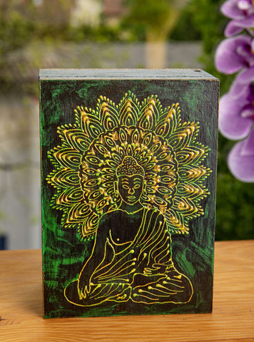 Buddha Holzbox klein – Ansicht 2