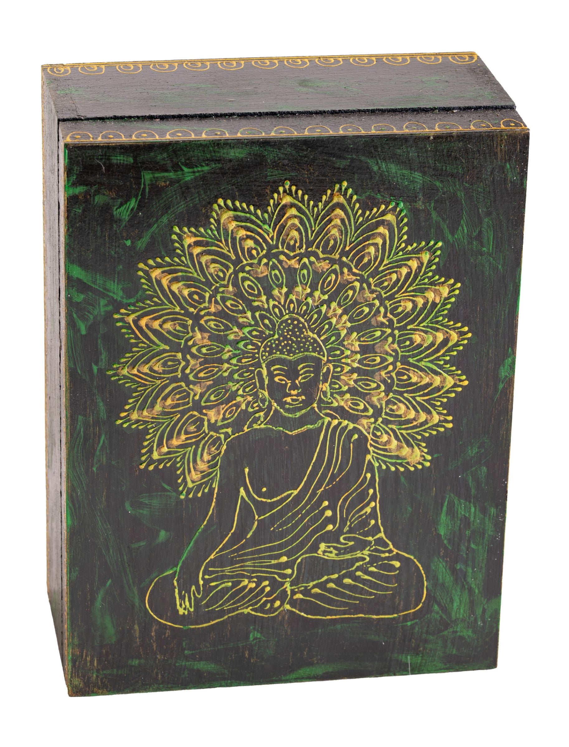 Buddha Holzbox groß – Seelenecho