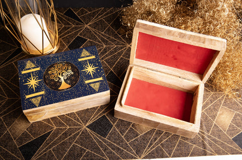 Fantasy Holzbox Baum des Lebens – Ansicht 2