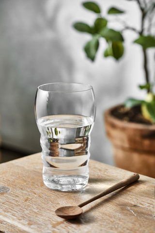 Trinkglas Galileo White mit Blume des Lebens 0,5 Liter (UVP EUR 19,90) – Seelenecho