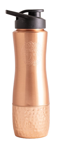 Kupfertrinkflasche mit Yggdrasil – Seelenecho