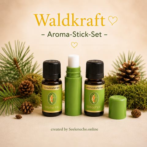Waldkraft – Aroma-Stick-Set mit Zirbelkiefer Bio & Latschenkiefer Bio