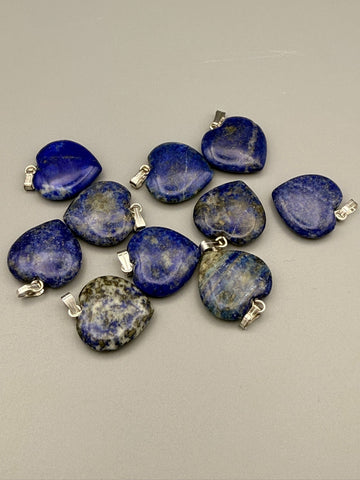 Lapislazuli Herz-Anhänger – Wahrheit und innere Weisheit (ca. 20 mm)