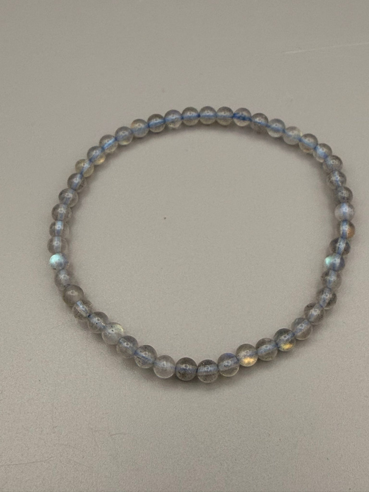 Labradorit Armband – Kugel ca. 6 mm (A-Qualität)