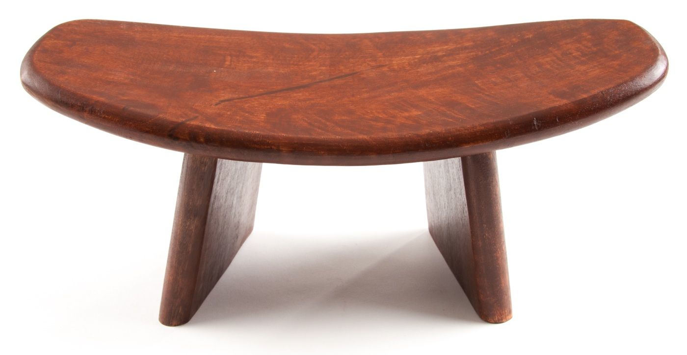 Meditationshocker aus Holz L: 40 cm, B: 18 cm – Seelenecho