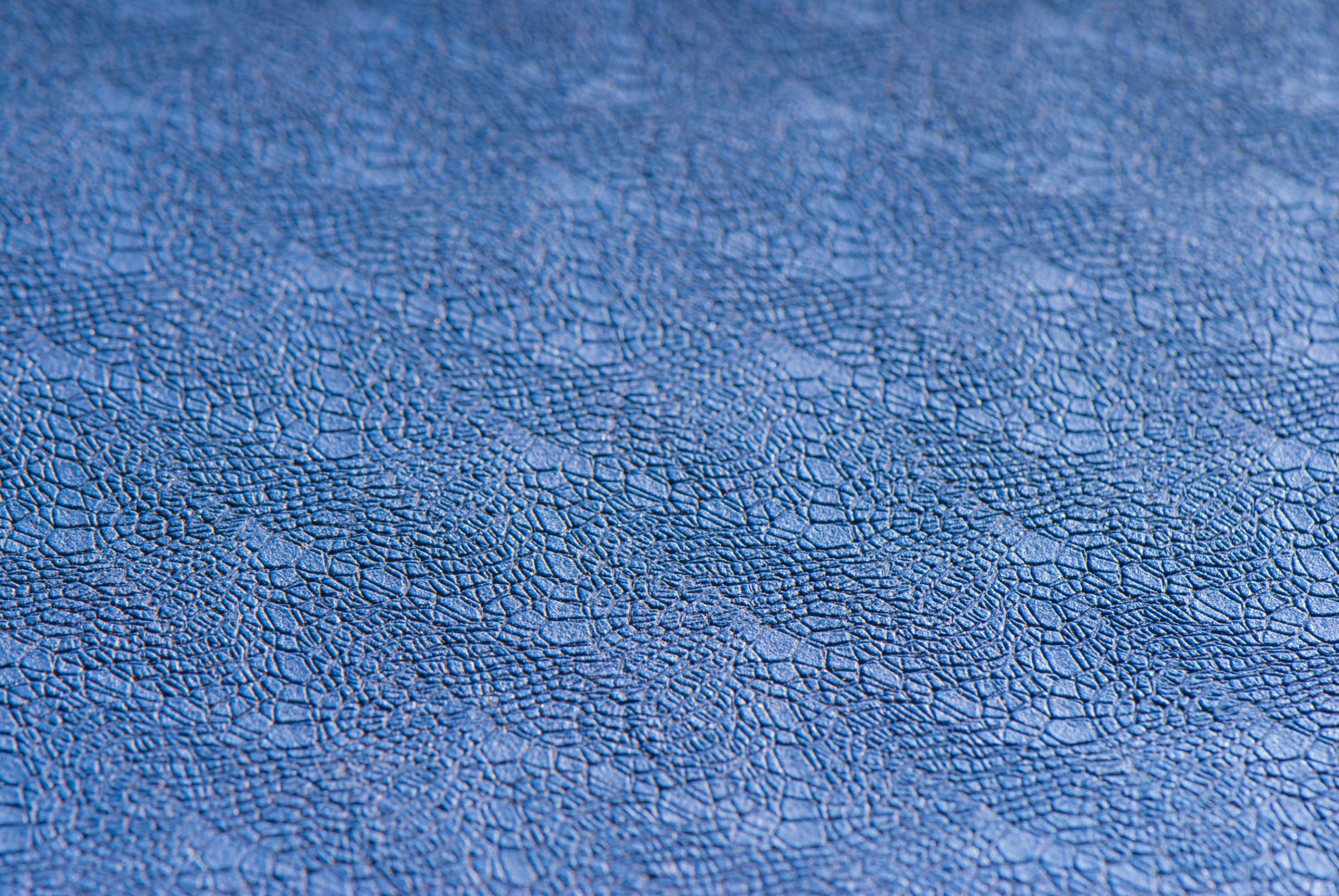 Yogamatte TPE ecofriendly - dunkelblau/hellblau 6mm zweischichtig mit Blume des Lebens – Ansicht 4
