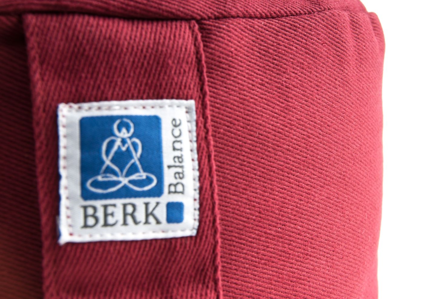 Blume des Lebens Meditationskissen rot mit Buchweizen gefüllt 30 x 15 cm – Ansicht 3