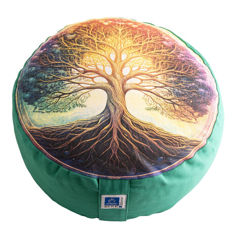 Meditationskissen Baum des Lebens – Seelenecho