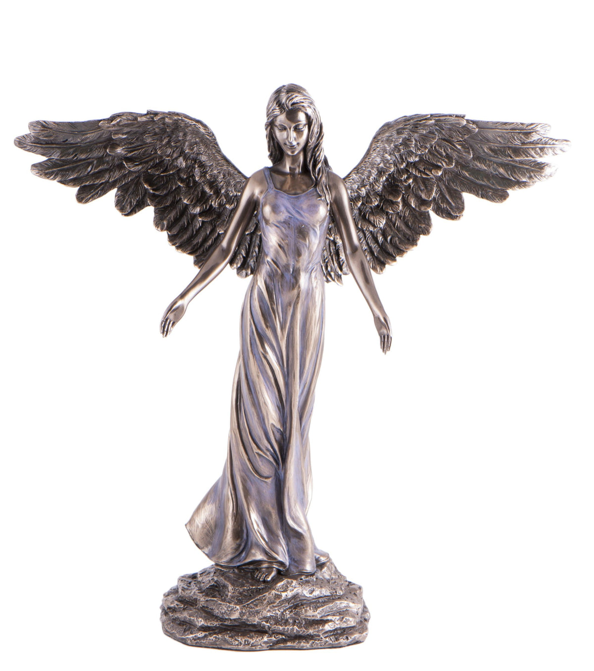 Friedensengel Bronze Kunstharz, 30cm – Seelenecho