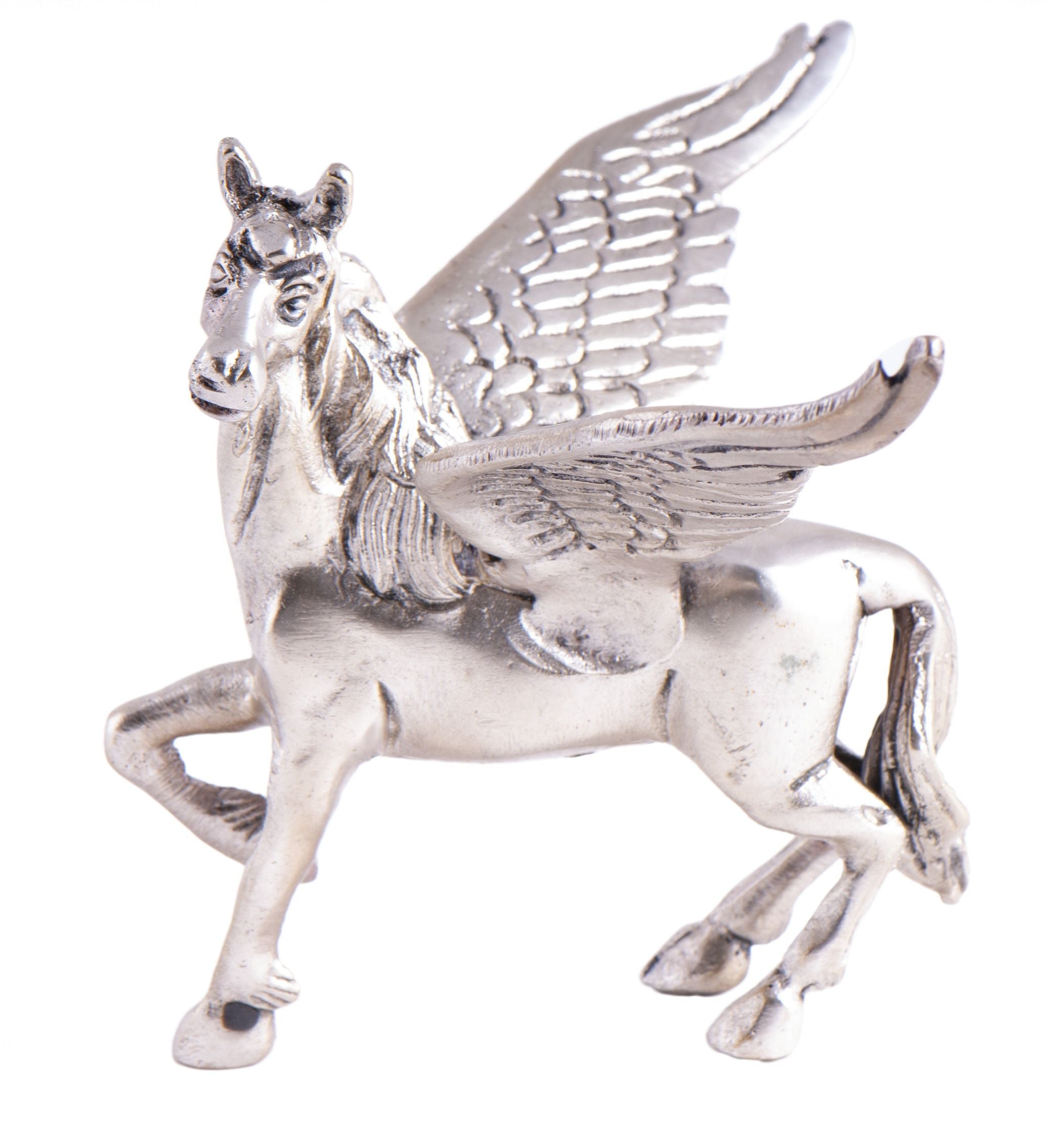 Pegasus, versilbert – Seelenecho