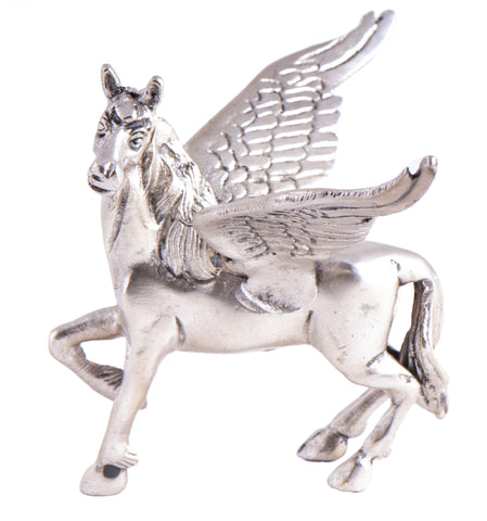 Pegasus, versilbert – Seelenecho