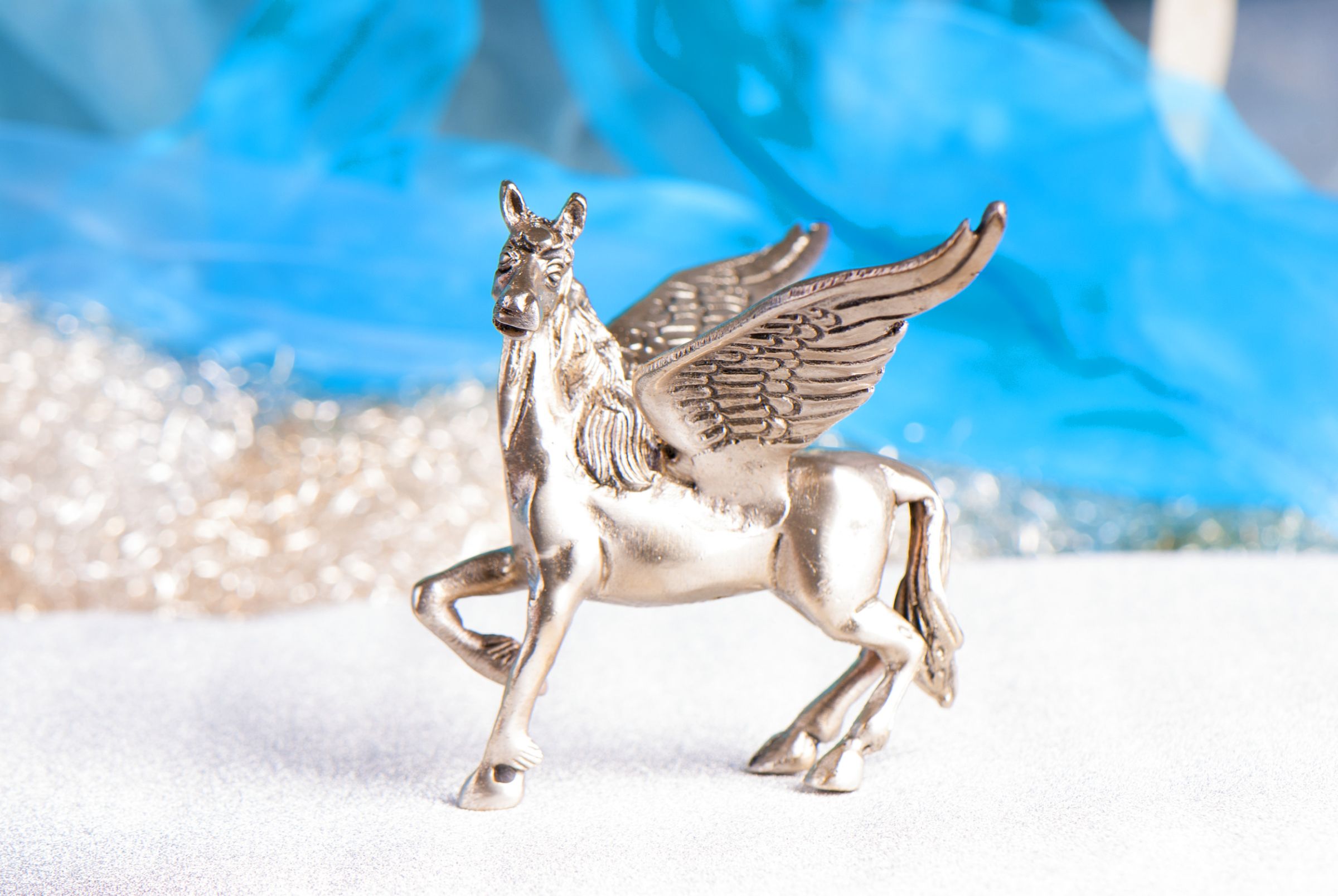 Pegasus, versilbert – Ansicht 2