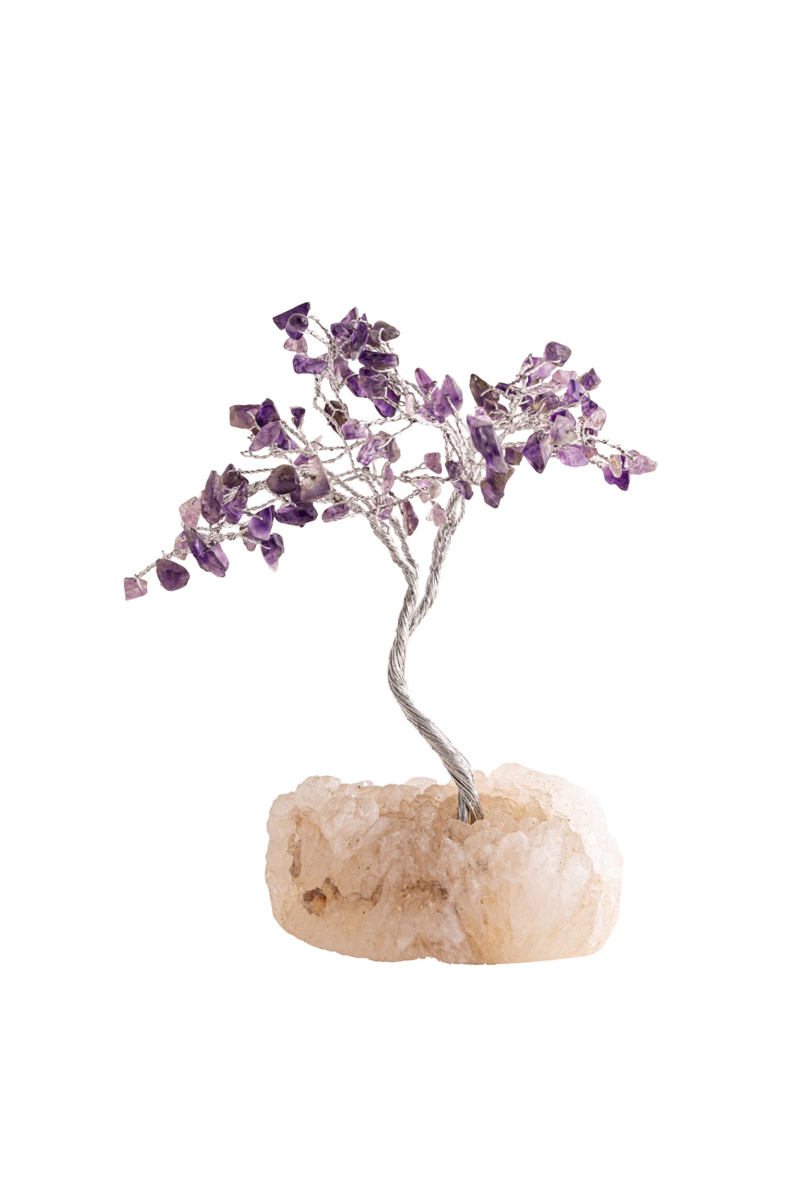 Kristallbaum Amethyst mit Zeolith – Seelenecho