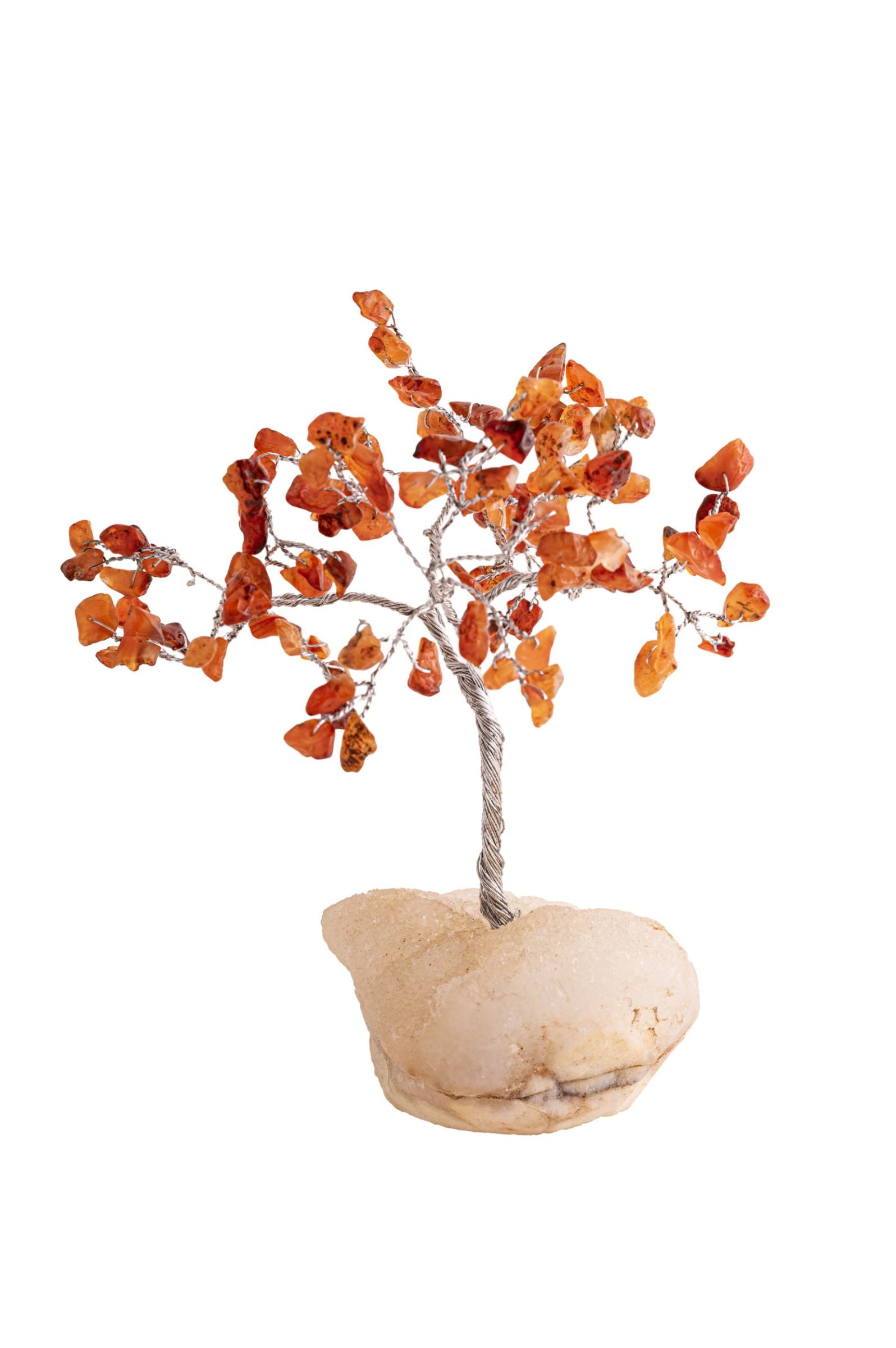 Kristallbaum Karneol mit Zeolith – Seelenecho