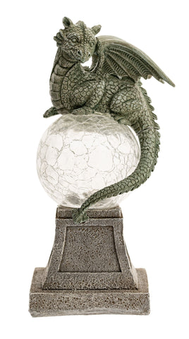 Wächterdrache mit Solarlicht – Seelenecho