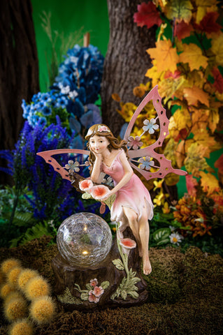Blumenelfe mit Solarlicht – Ansicht 2