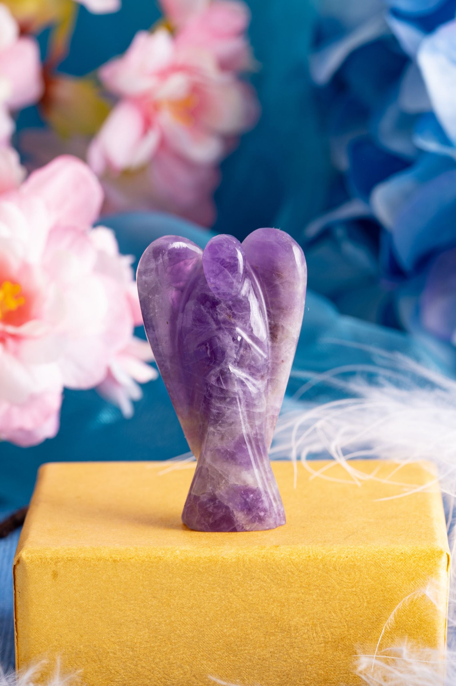 Engelchen aus Amethyst Größe M – Ansicht 2