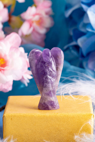 Engelchen aus Amethyst Größe M – Ansicht 2