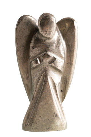 Engelchen aus Pyrit Größe M – Seelenecho