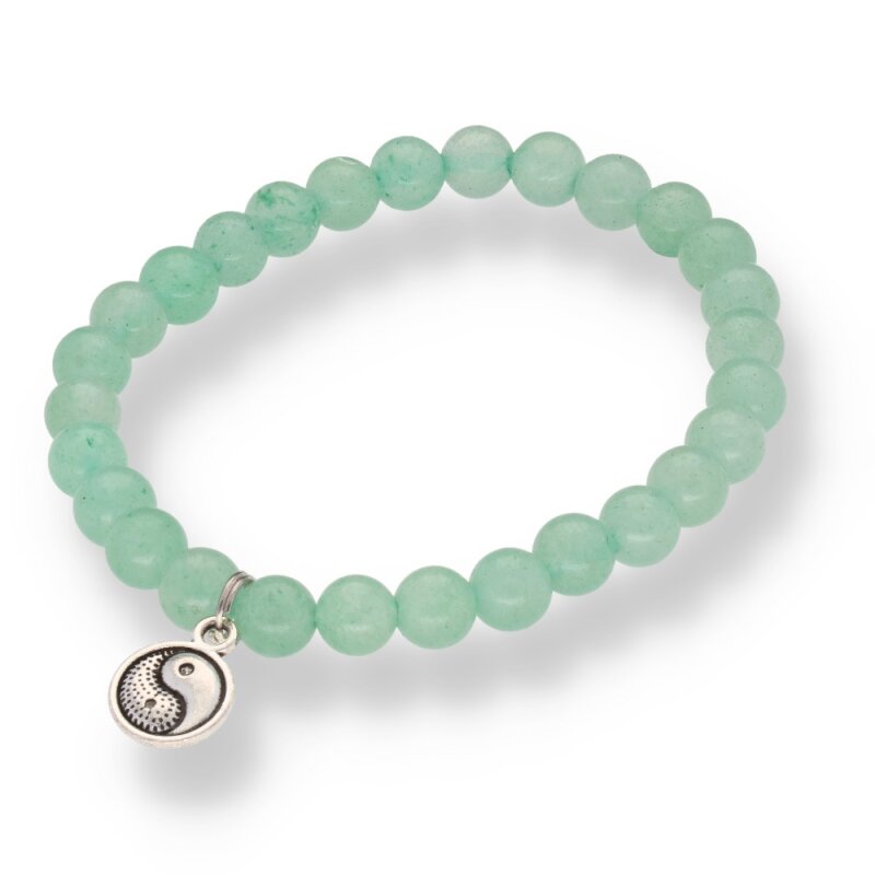 Aventurin-Armband – 6 mm Kugeln | Glück, Gelassenheit & Herzenergie