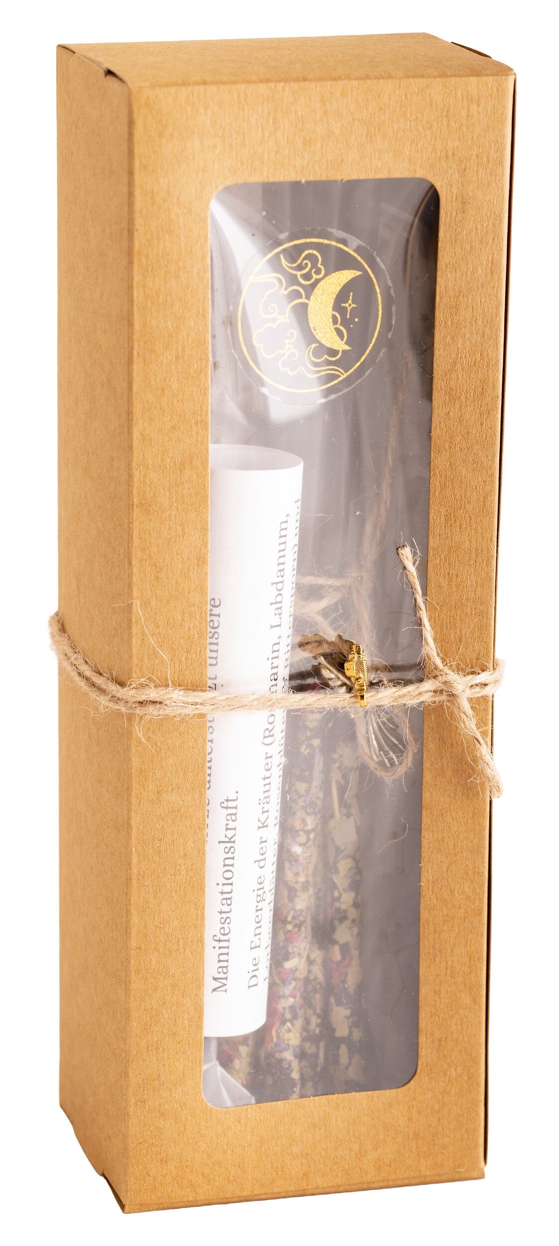 Ritualkerzenset Wächterlicht mit fünf Bienenwachskerzen, Kerzenständer und Metatron-Amulett