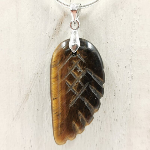 Edelstein Flügel Anhänger